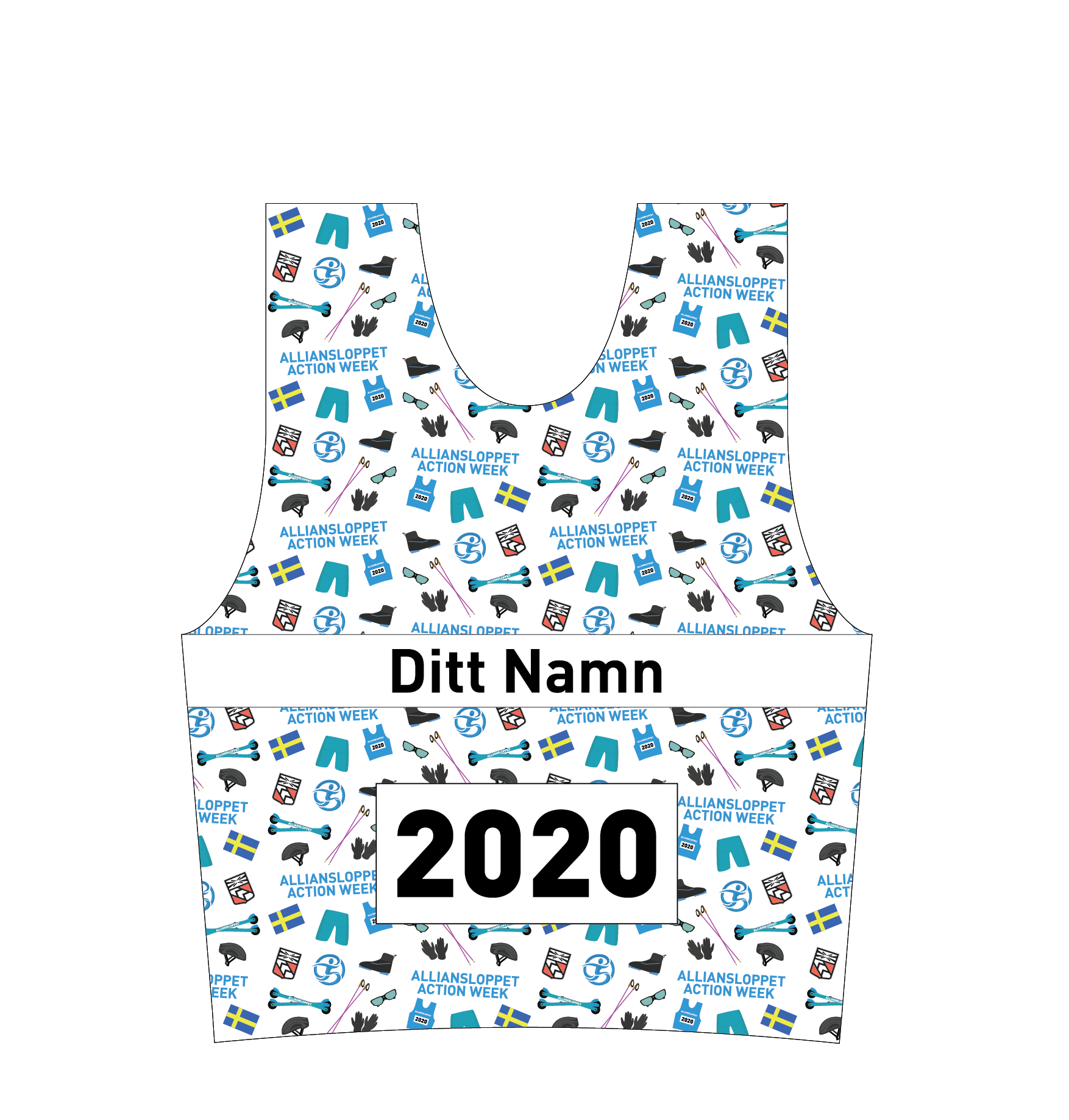 collector bib 2020 alliansloppet