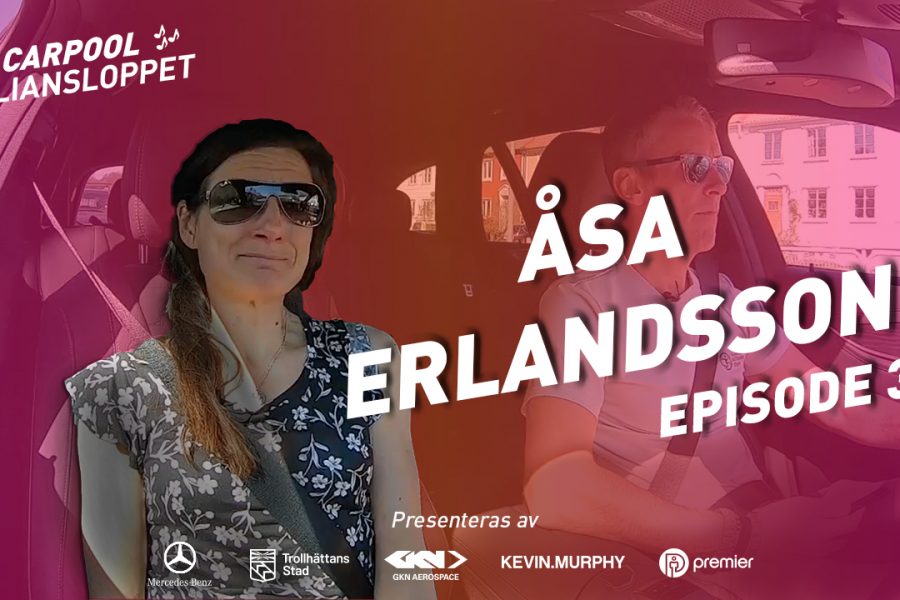 Vignette guest carpool Alliansloppet Åsa Erlandsson