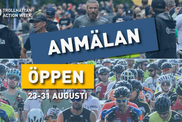 Anmälan till Trollhättan Action Week är öppen